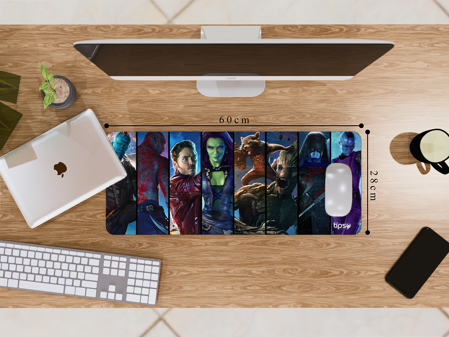 "GUARDIANS OF GALAXY" Gaming Mousepad Elevate Your Gaming Experience