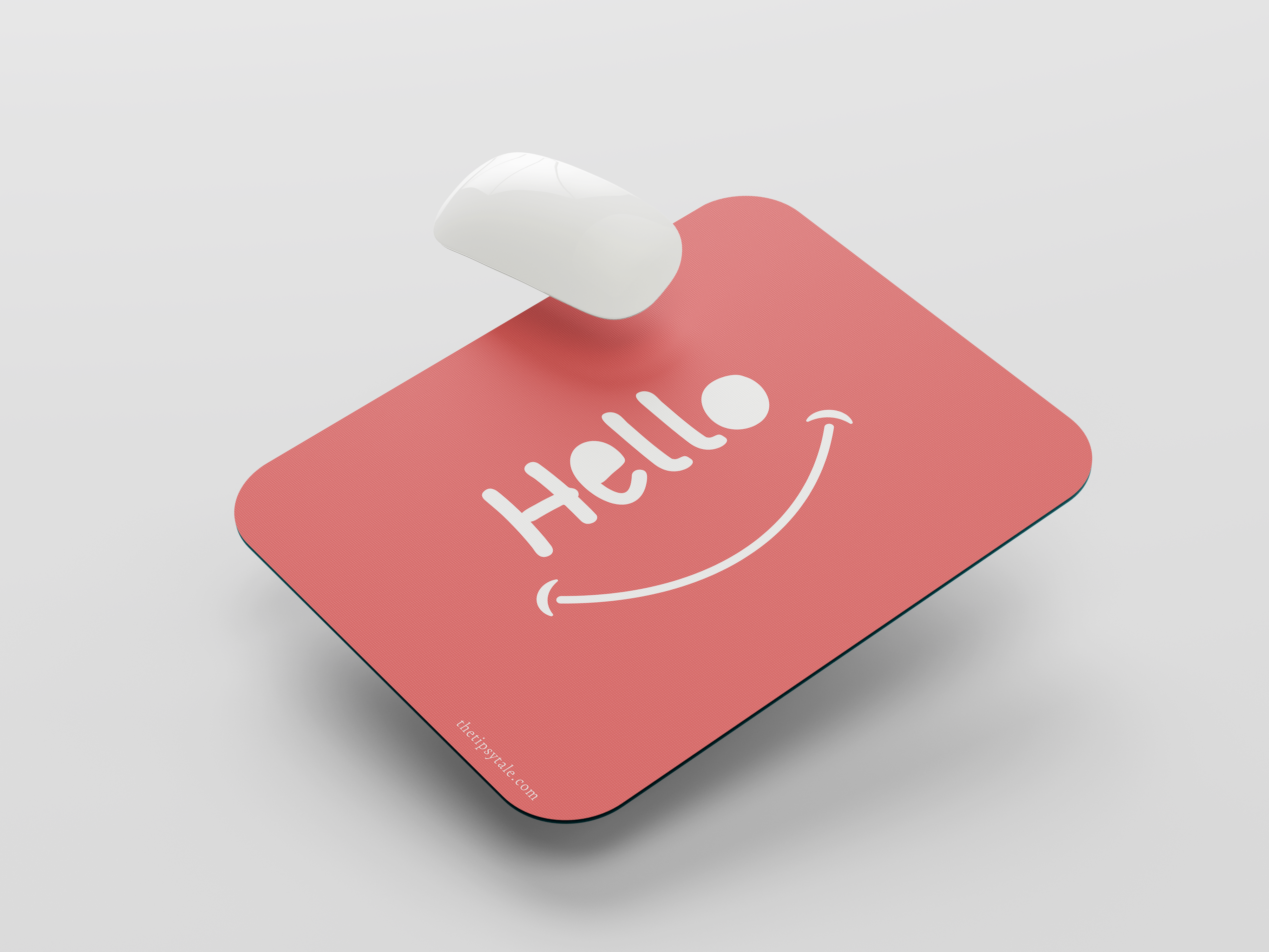 "HELLO" Mousepad Enhance Your Workspace with Style