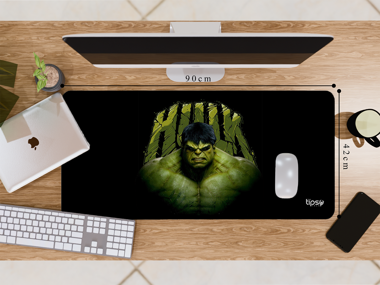 "HULK MARVEL" Gaming Mousepad Elevate Your Gaming Experience