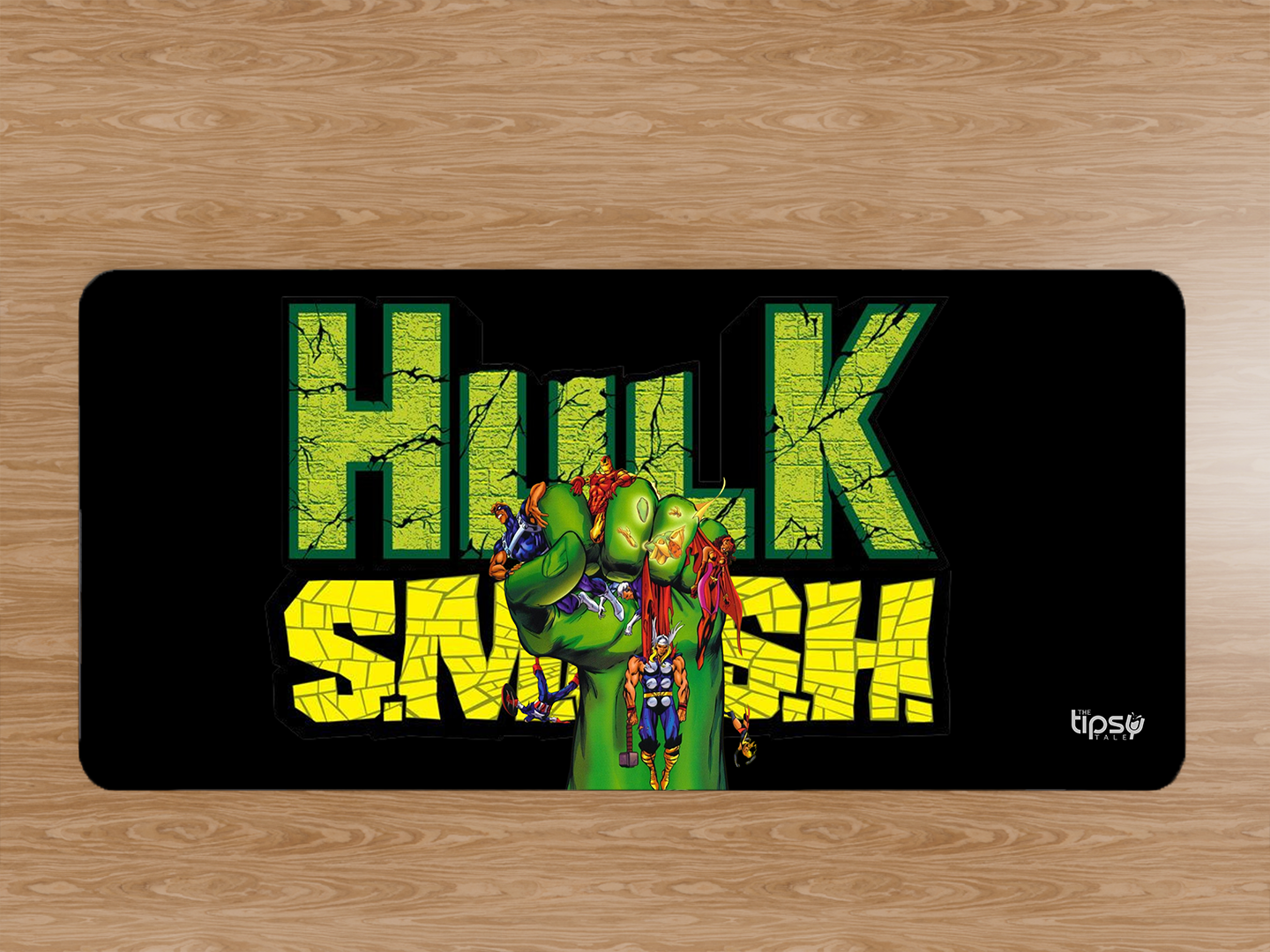 "HULK SMASH- MARVEL" Gaming Mousepad Elevate Your Gaming Experience
