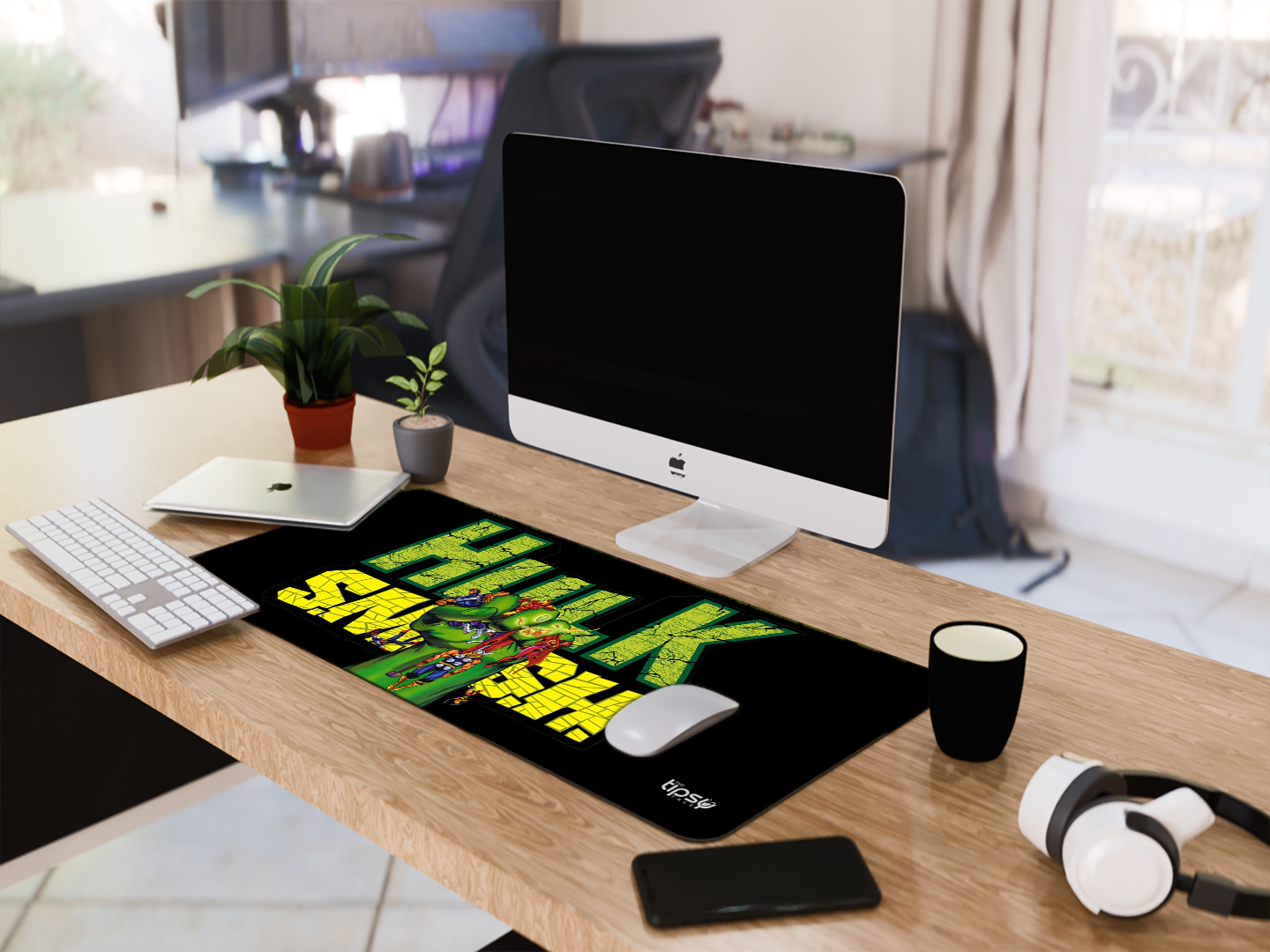 "HULK SMASH- MARVEL" Gaming Mousepad Elevate Your Gaming Experience