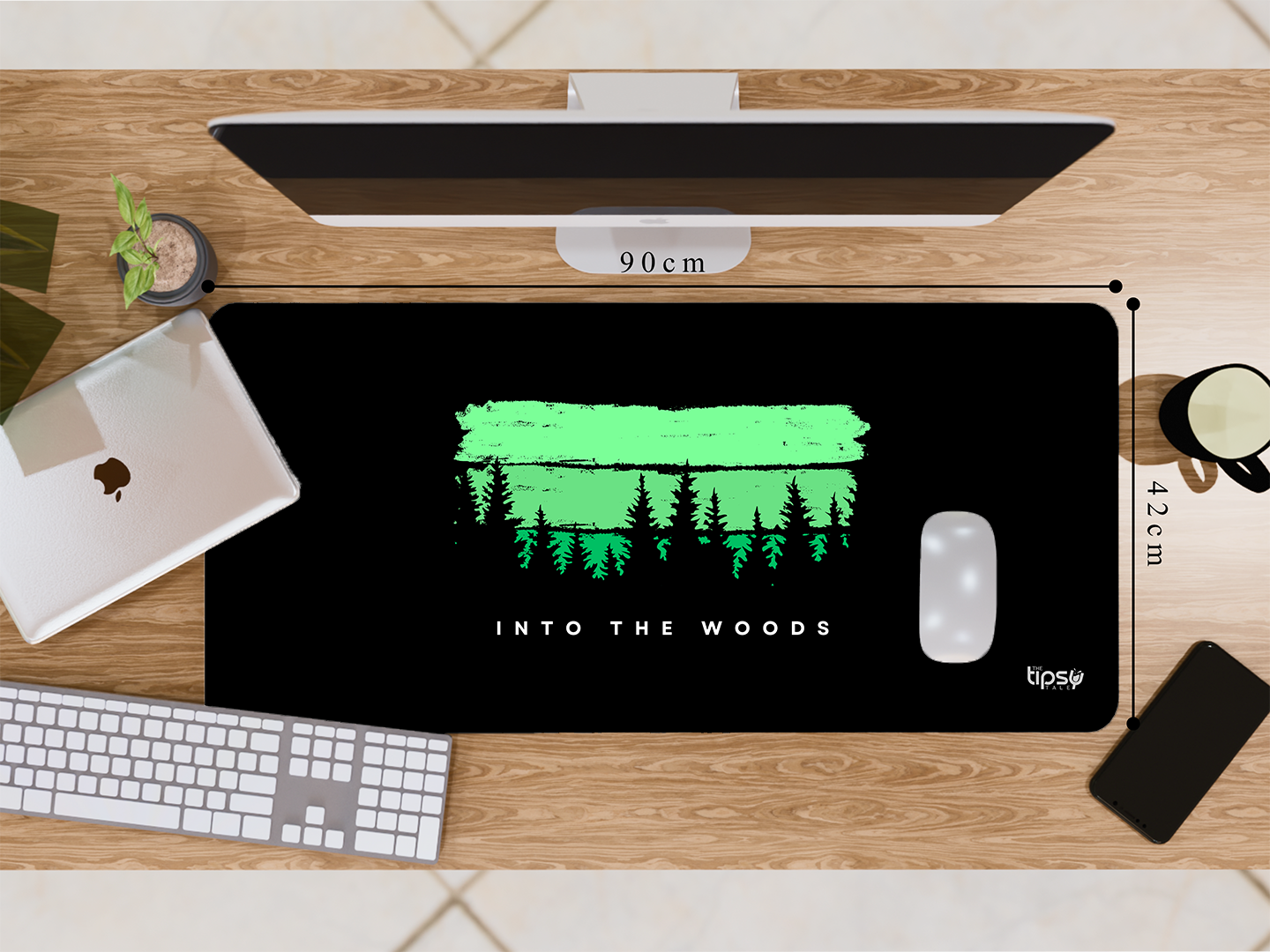 "INTO THE WOODS" Gaming Mousepad- Elevate Your Gaming Experience