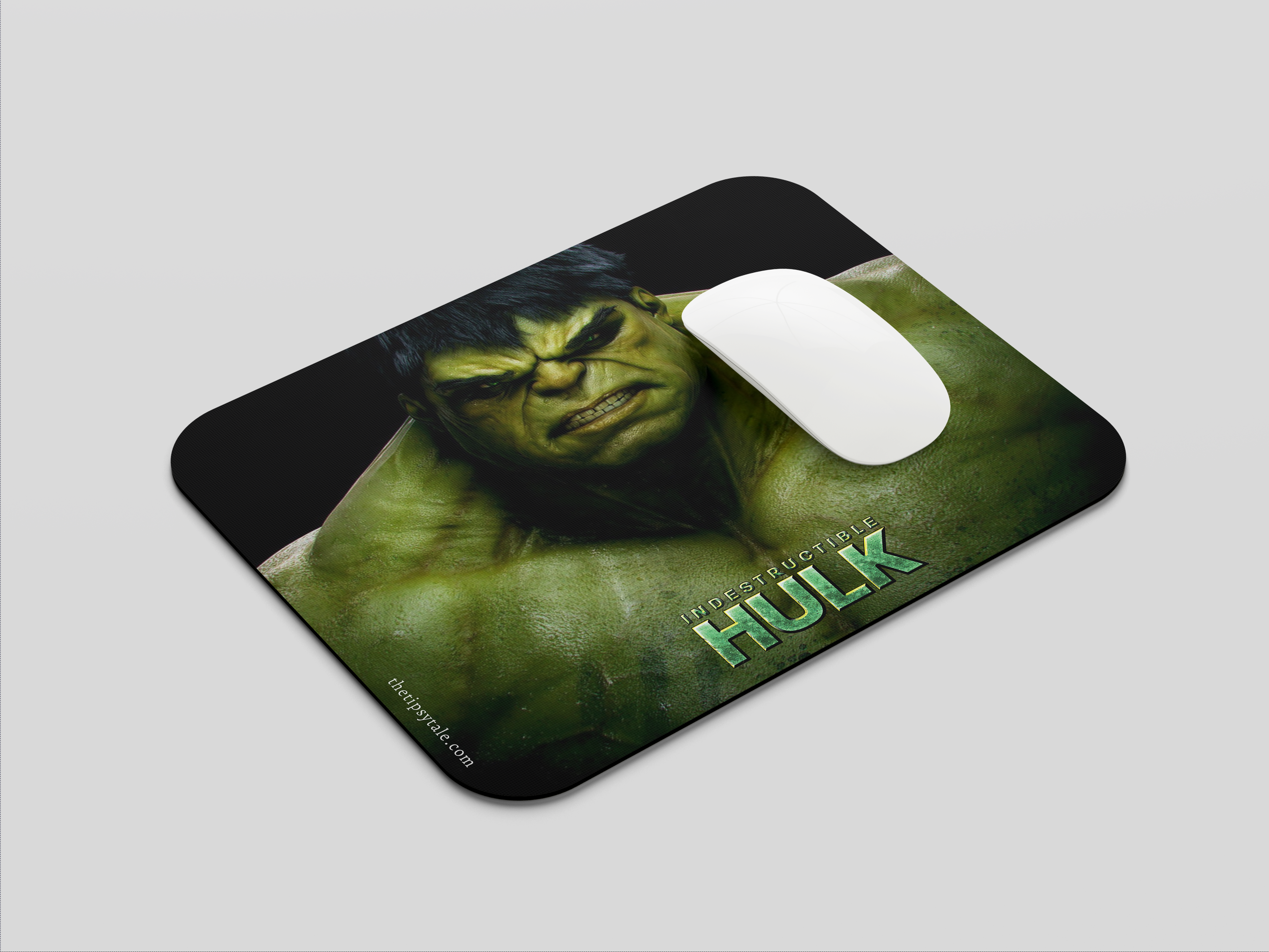 "INDESTRUCTABLE HULK" Mousepad Enhance Your Workspace with Style