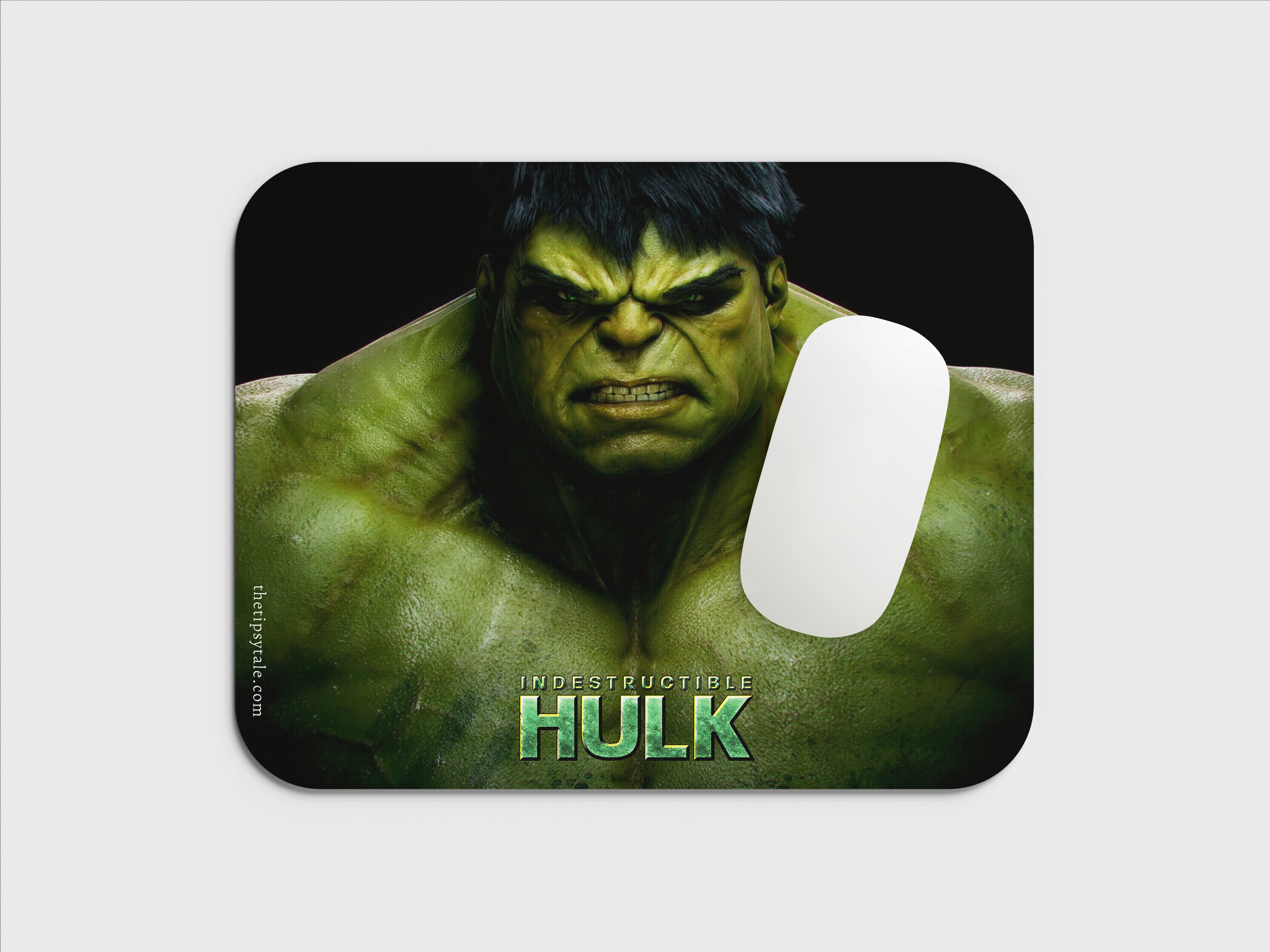 "INDESTRUCTABLE HULK" Mousepad Enhance Your Workspace with Style