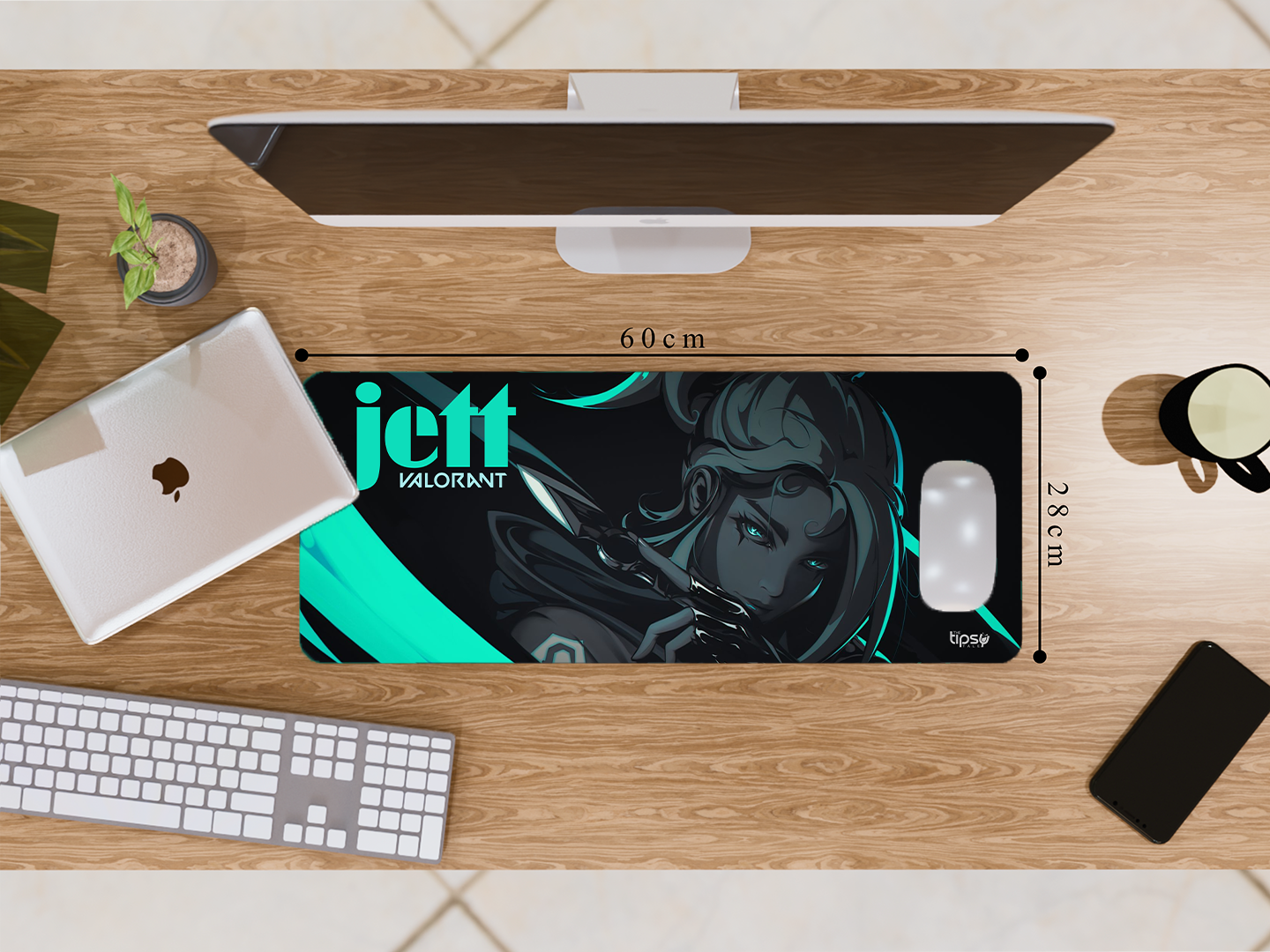 "JETT- Gaming" Mousepad“ Elevate Your Gaming Experience