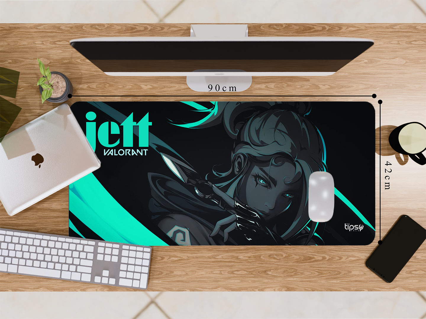 "JETT- Gaming" Mousepad“ Elevate Your Gaming Experience