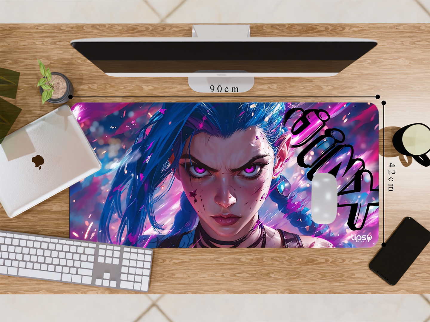 "JINX ARCANE " Gaming Mousepad – Elevate Your Gaming Experience