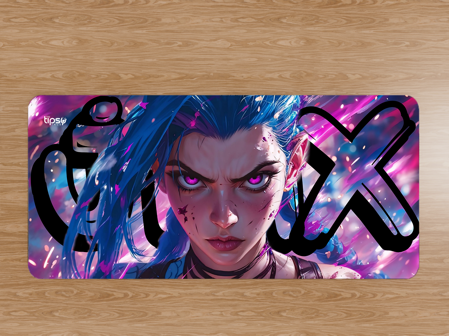 "JINX-ARCANE-ALTER EGO" Gaming Mousepad Elevate Your Gaming Experience