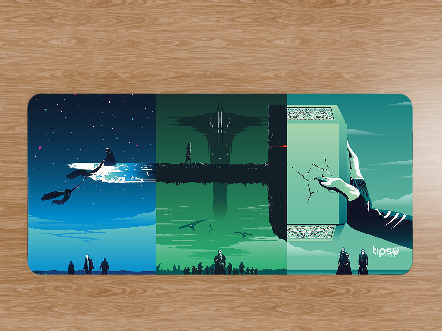 "THOR'S MJOLNIR" Gaming Mousepad – Elevate Your Gaming Experience