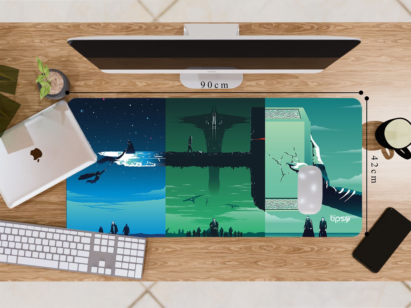 "THOR'S MJOLNIR" Gaming Mousepad – Elevate Your Gaming Experience