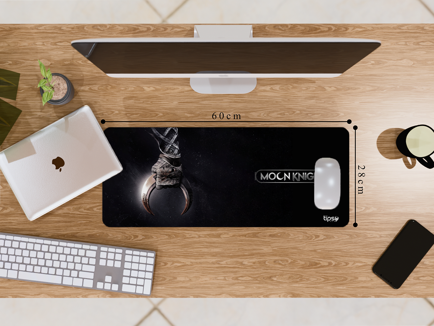 "MOON KNIGHT-MARVEL" Gaming Mousepad- Elevate Your Gaming Experience