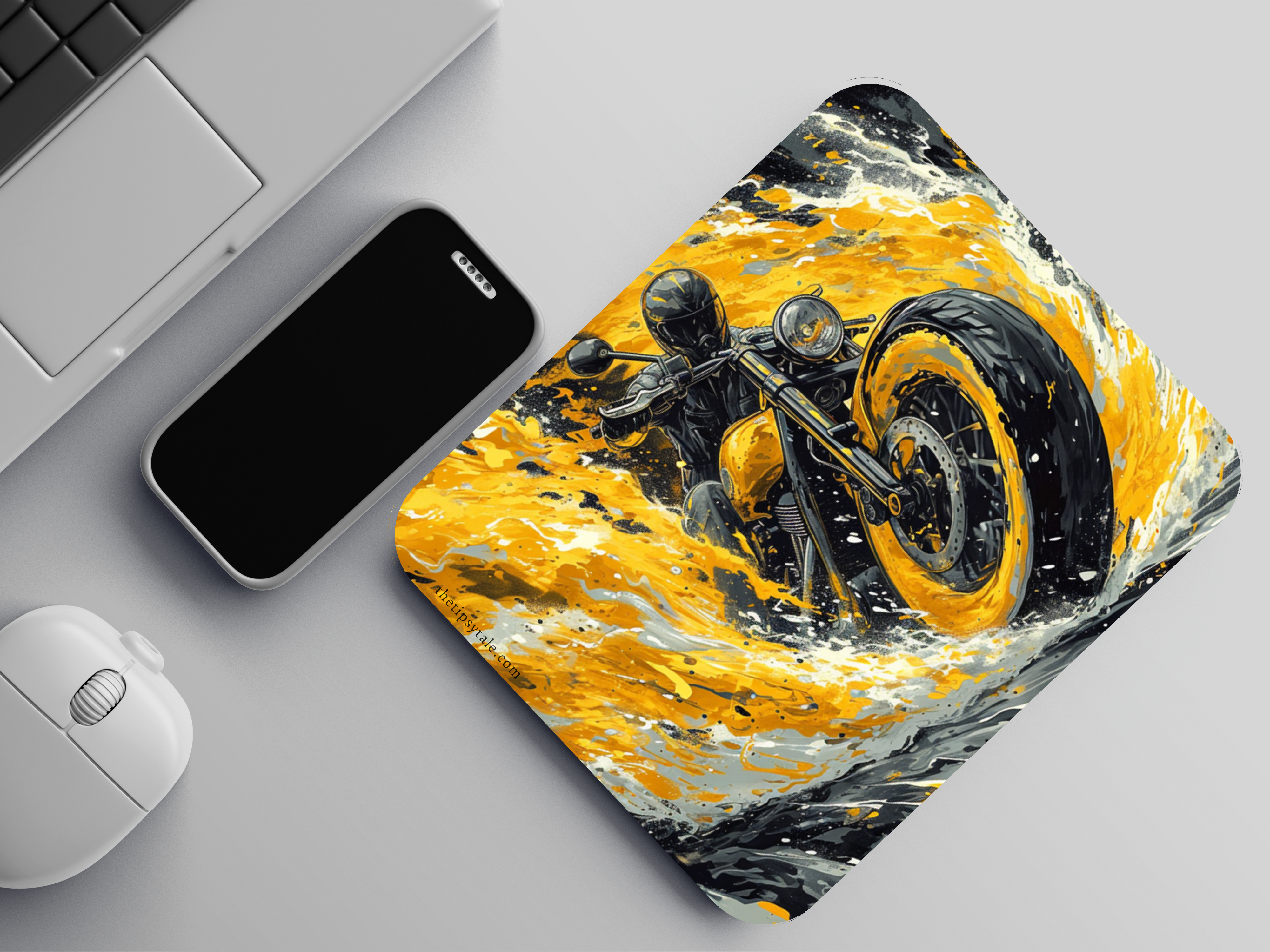 "RIDER" Mousepad Enhance Your Workspace with Style