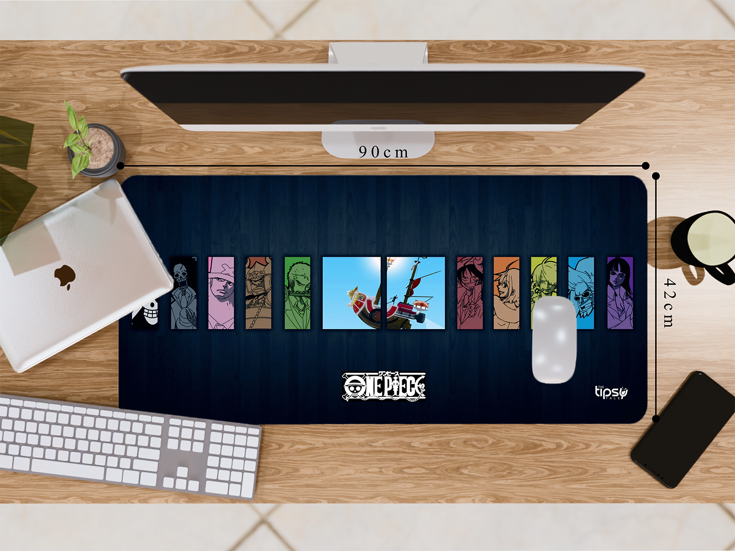 "THE STRAW HAT PIRATES-ONE PIECE" Gaming Mousepad Elevate Your Gaming Experience