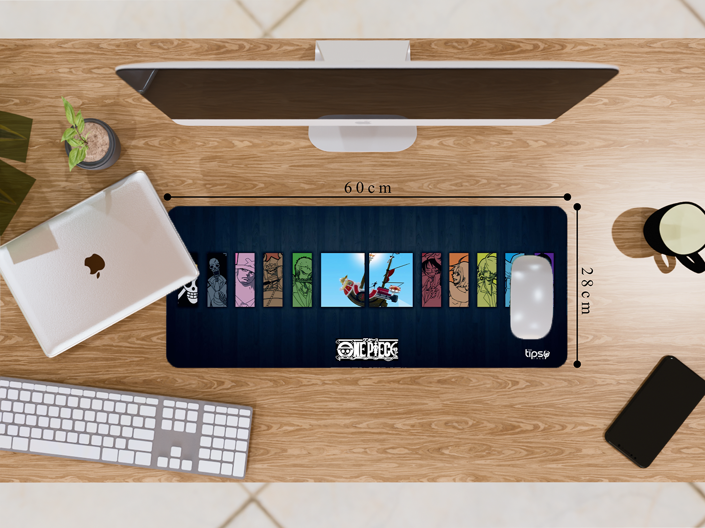 "THE STRAW HAT PIRATES-ONE PIECE" Gaming Mousepad Elevate Your Gaming Experience