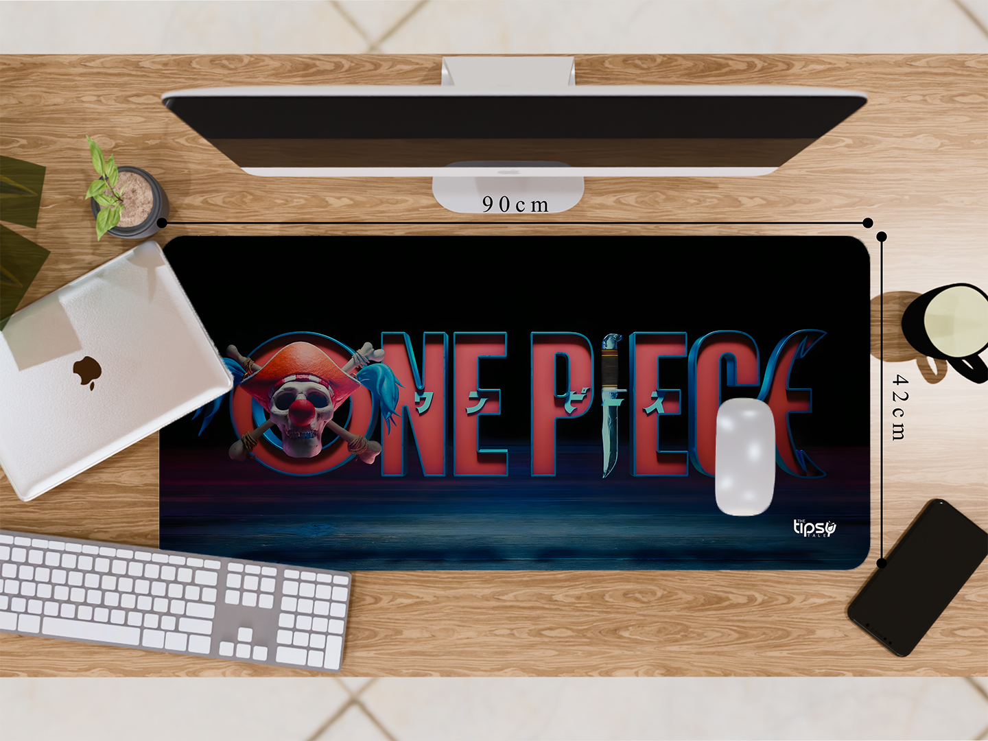 "JOLLY ROGER-ONE PIECE" Gaming Mousepad Elevate Your Gaming Experience