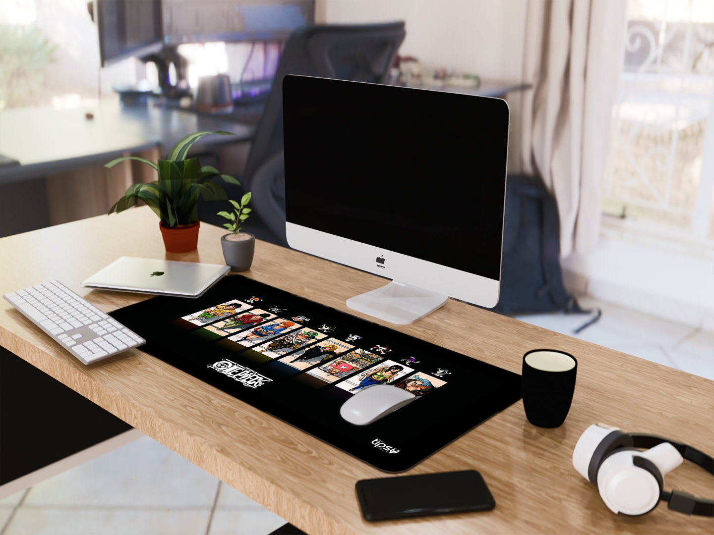 "TEAM ONE PIECE" Gaming Mousepad Elevate Your Gaming Experience