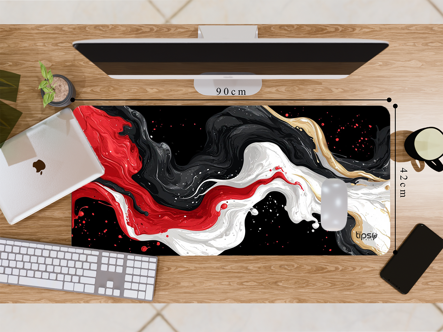 "PAINT SPLASH" Gaming Mousepad Elevate Your Gaming Experience