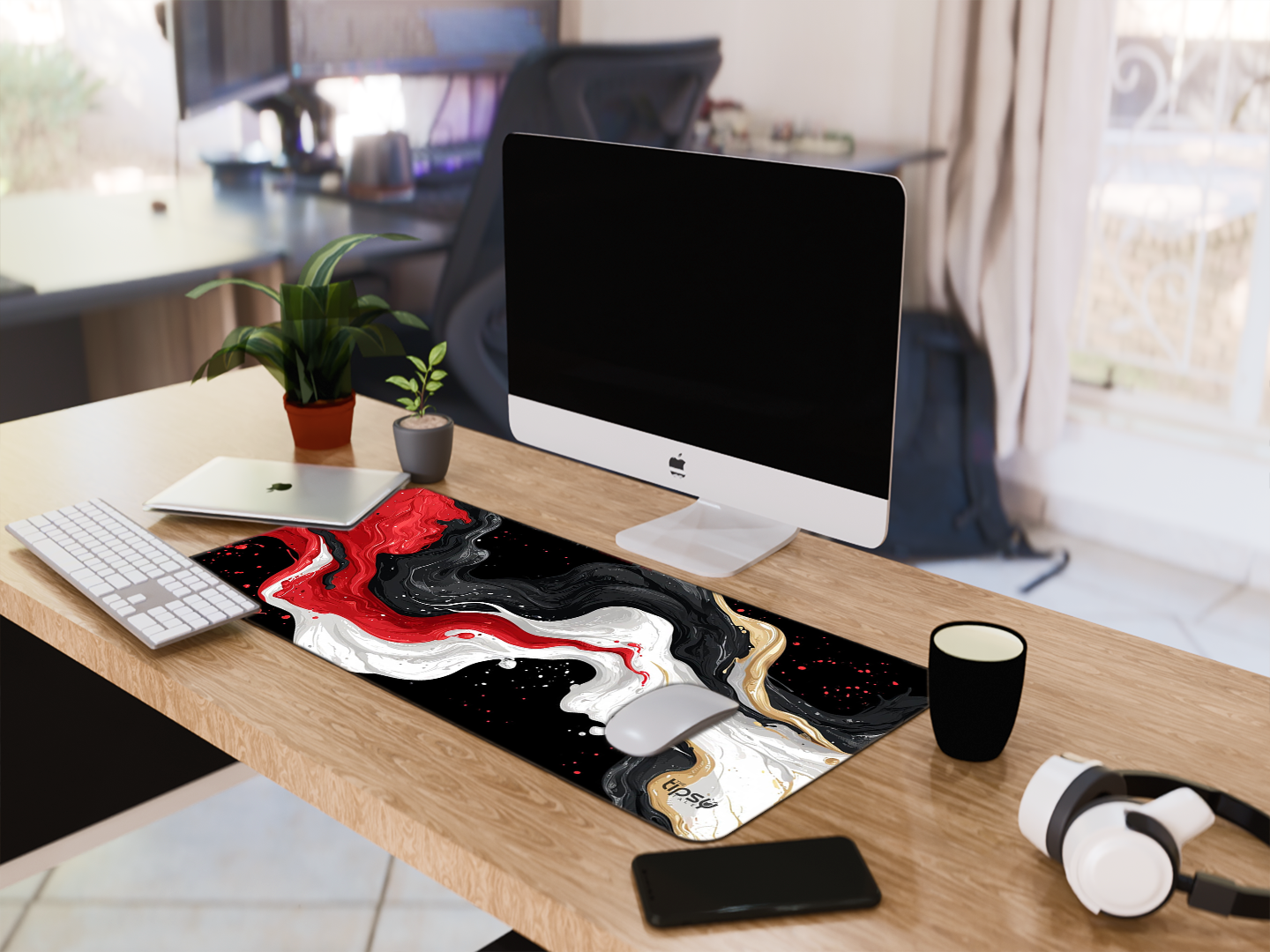 "PAINT SPLASH" Gaming Mousepad Elevate Your Gaming Experience