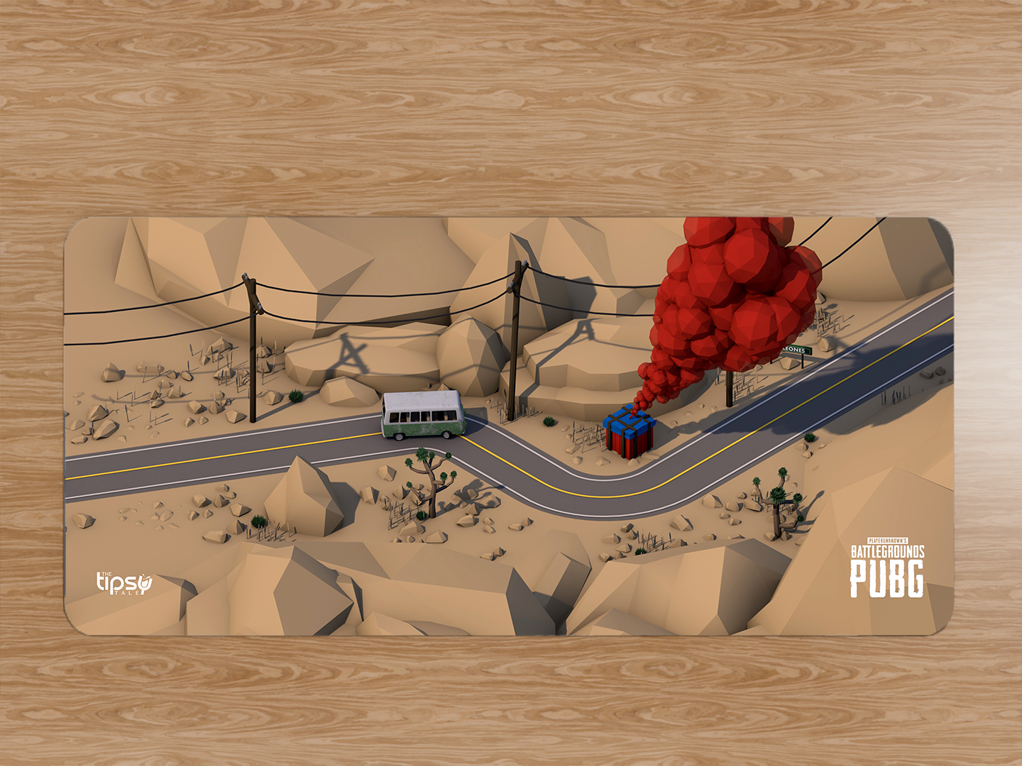 "PUB-G Video Games" Gaming Mousepad- Elevate Your Gaming Experience