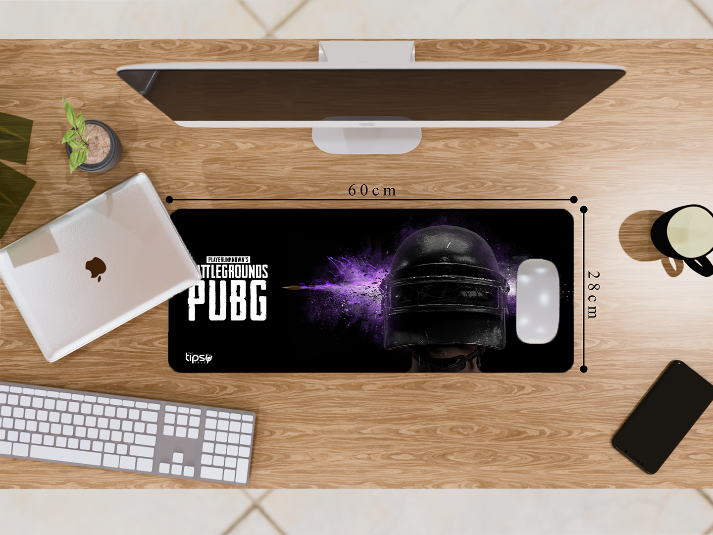 "PUB-G Video Game" Gaming Mousepad- Elevate Your Gaming Experience