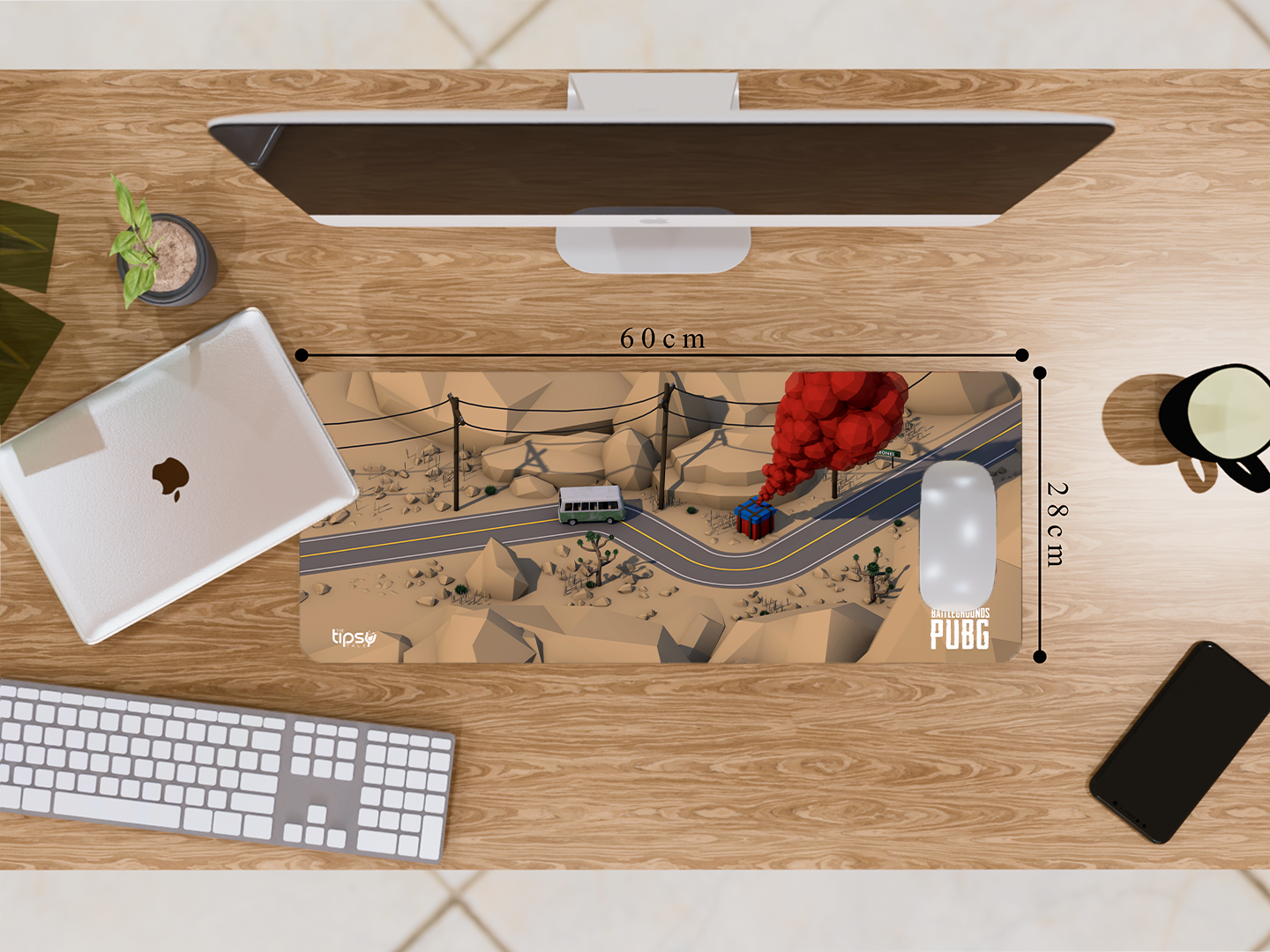 "PUB-G Video Games" Gaming Mousepad- Elevate Your Gaming Experience