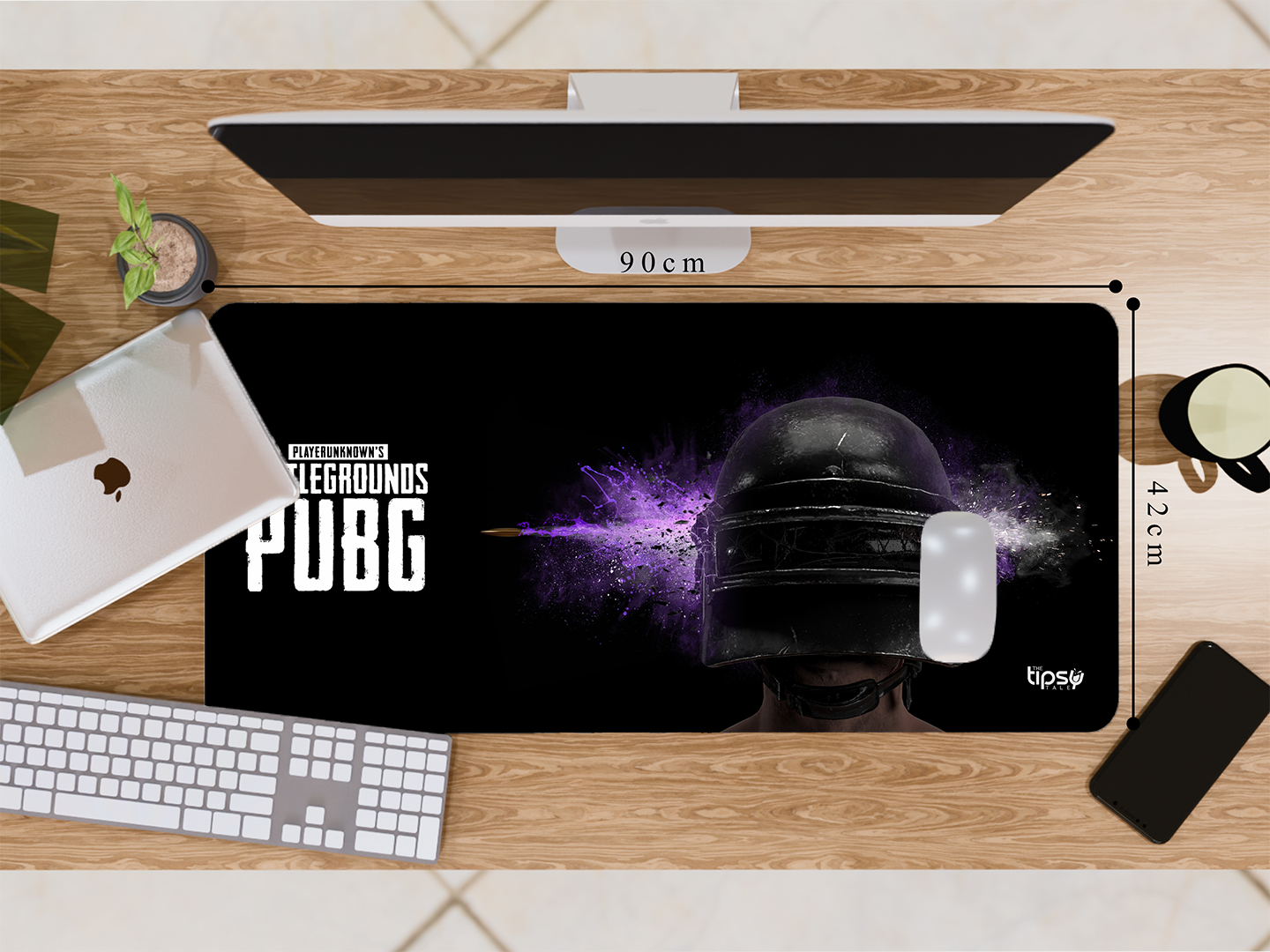 "PUB-G Video Game" Gaming Mousepad- Elevate Your Gaming Experience