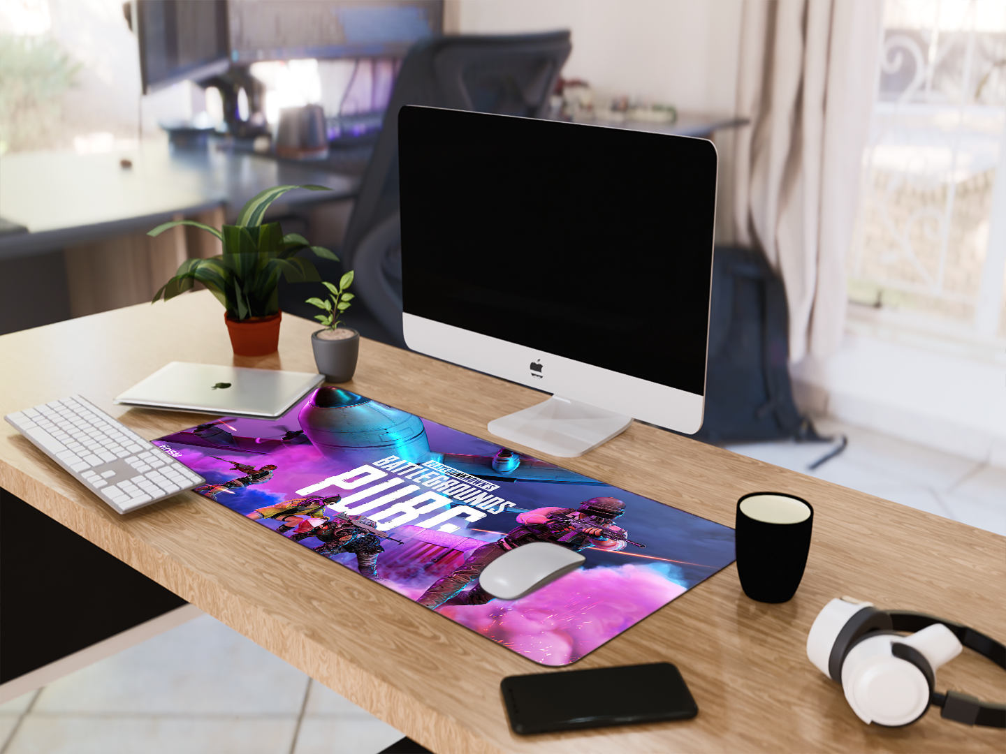 "PUB-G : Gaming" Mousepad – Elevate Your Gaming Experience