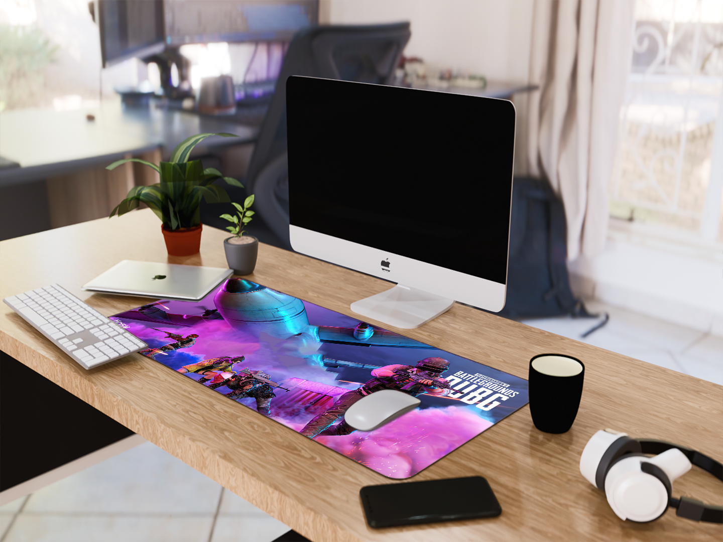 "PUB-G battle" Gaming Mousepad Elevate Your Gaming Experience