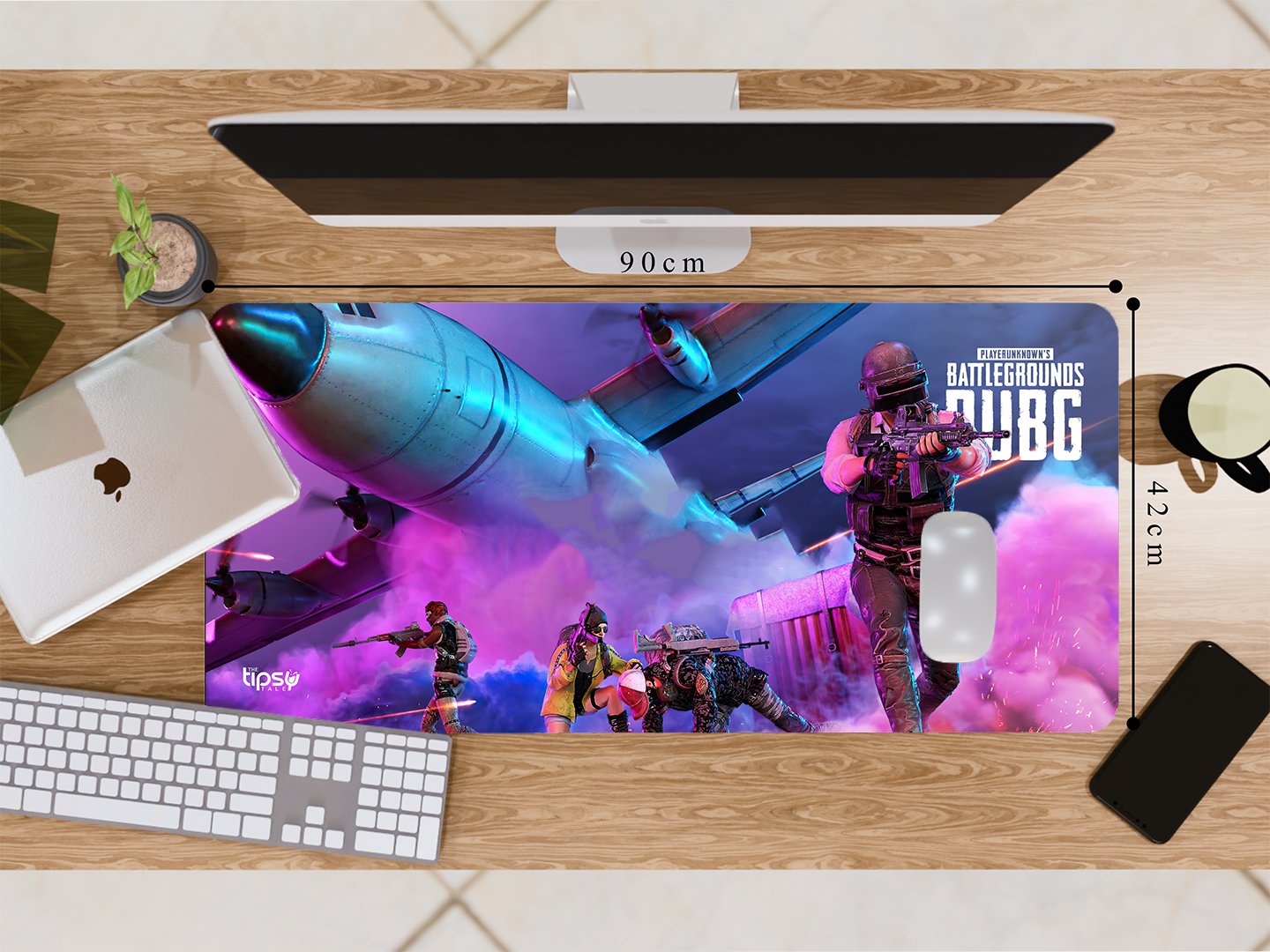 "PUB-G battle"Gaming Mousepad – Elevate Your Gaming Experience