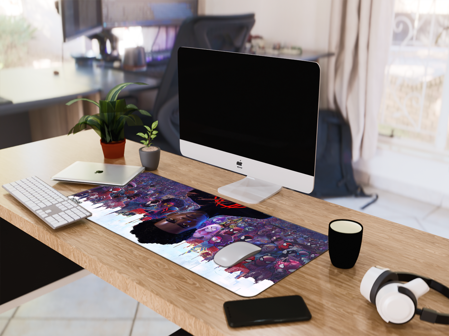 "SPIDER UPSIDE UNIVERSE" Gaming Mousepad Elevate Your Gaming Experience