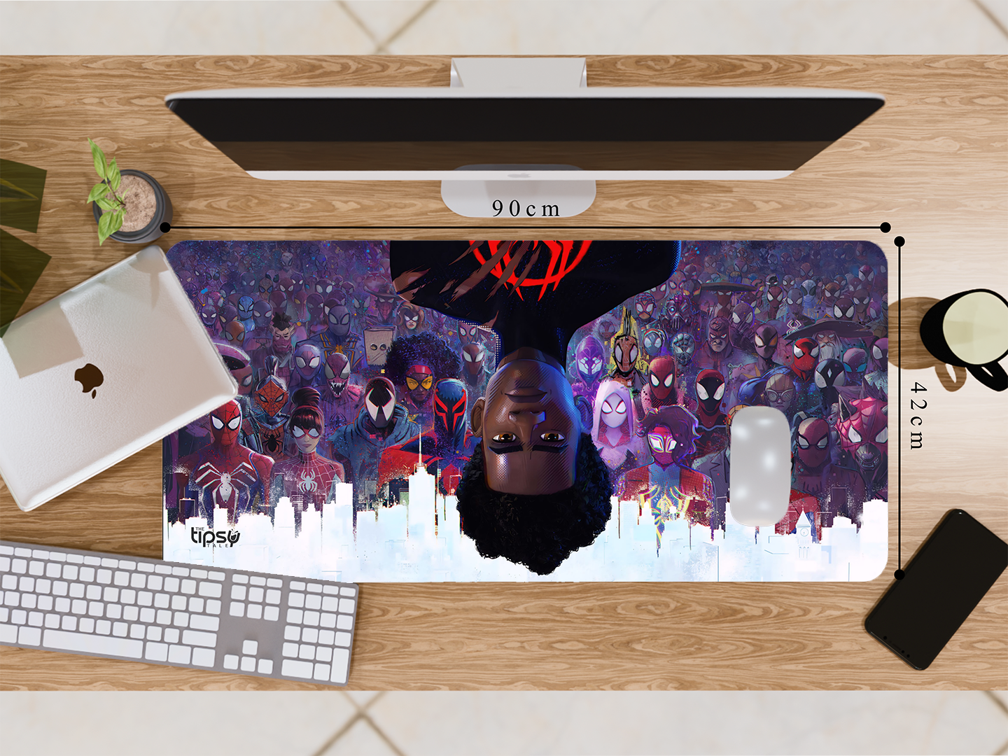"SPIDER UPSIDE UNIVERSE" Gaming Mousepad Elevate Your Gaming Experience