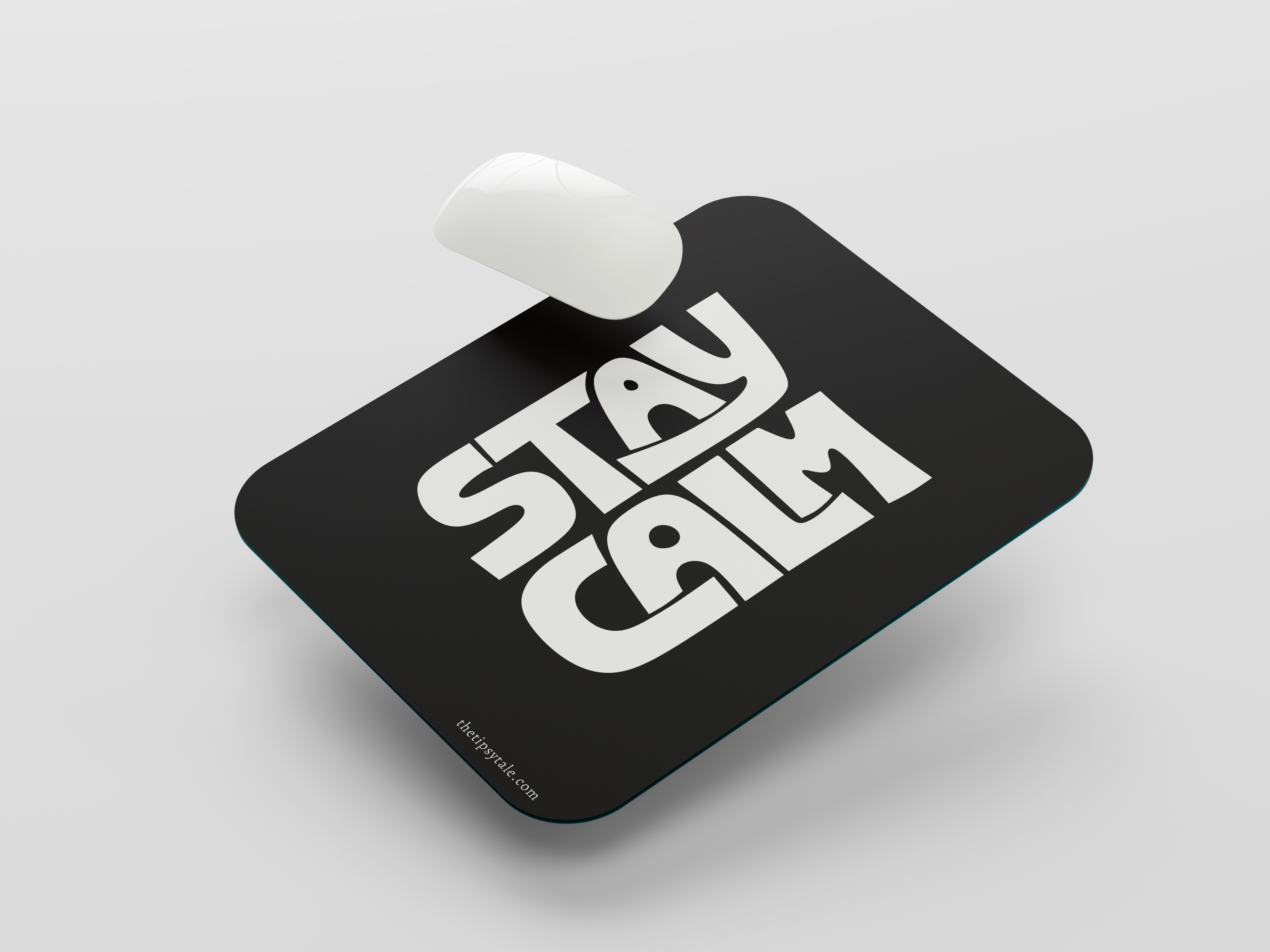 "STAY CALM" Mousepad Enhance Your Workspace with Style