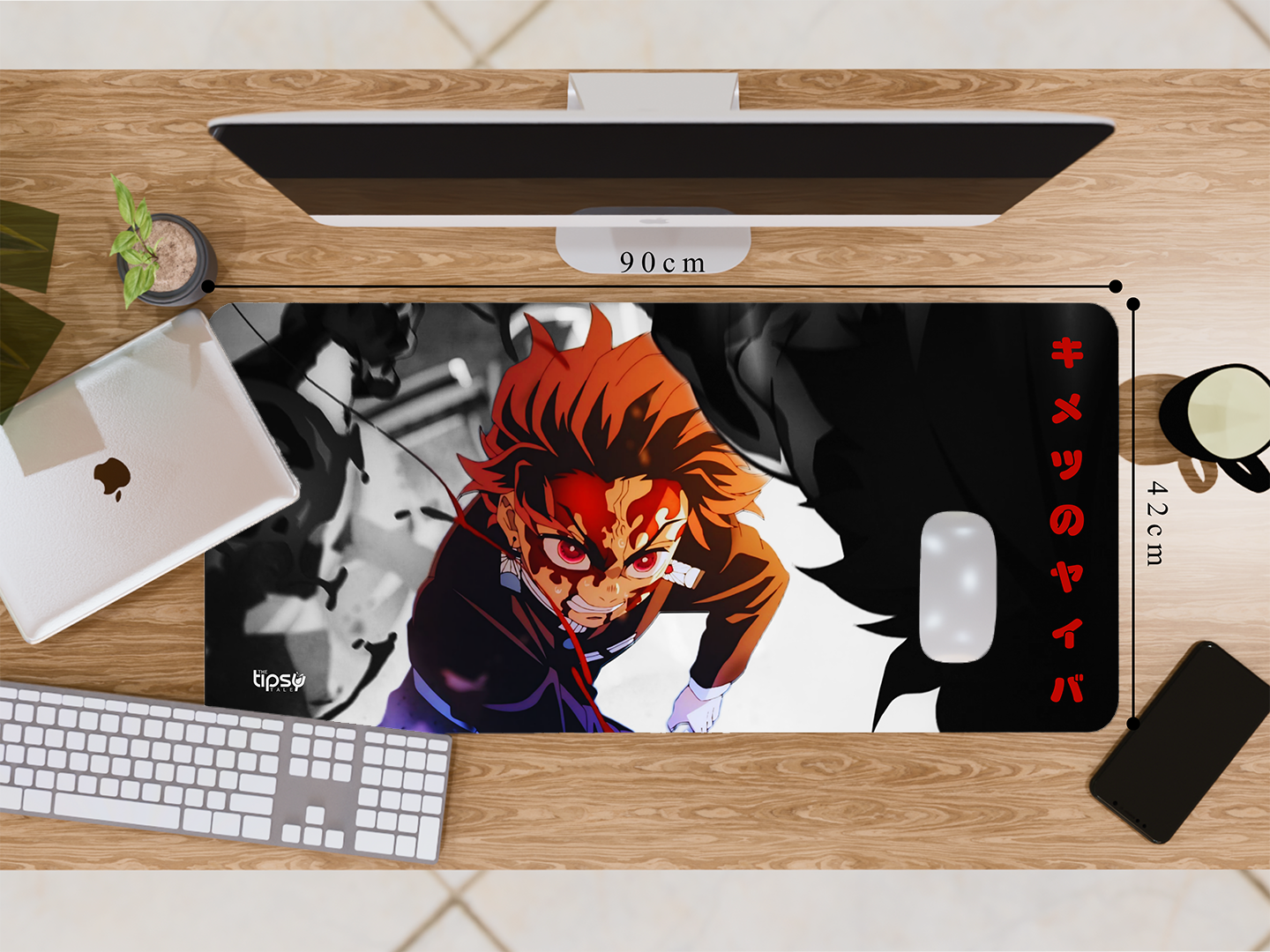 "TANJIRO KAMADO-demon slayer" Gaming Mousepad Elevate Your Gaming Experience