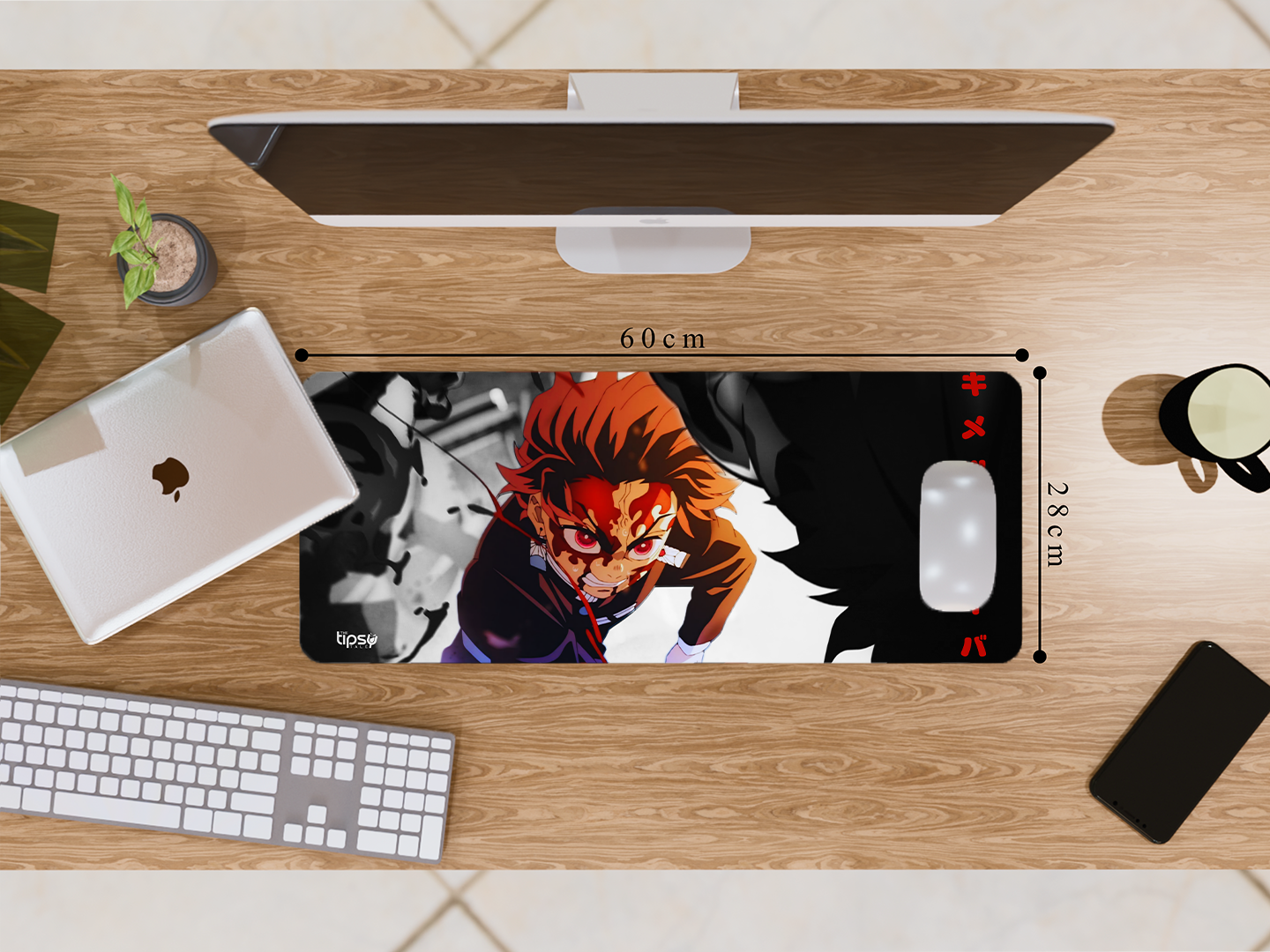 "TANJIRO KAMADO-demon slayer" Gaming Mousepad Elevate Your Gaming Experience