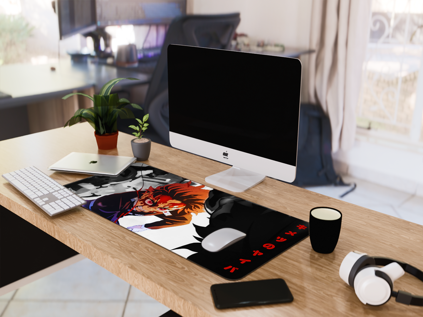 "TANJIRO KAMADO-demon slayer" Gaming Mousepad Elevate Your Gaming Experience