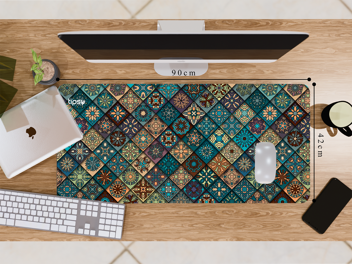 "Pattern Prints" Gaming Mousepad – Elevate Your Gaming Experience