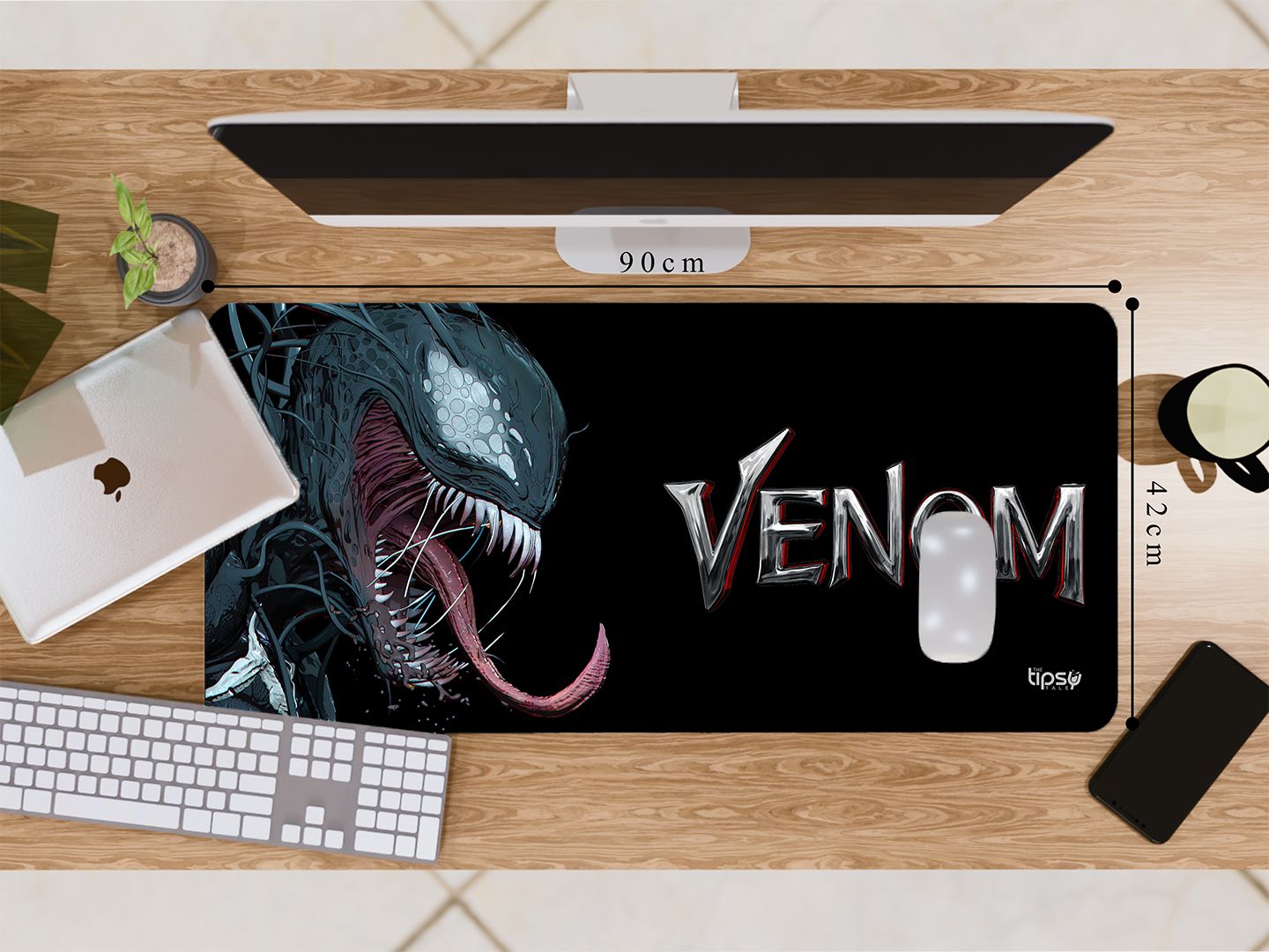 "Venom- Marvel Comic" Gaming Mousepad Elevate Your Gaming Experience