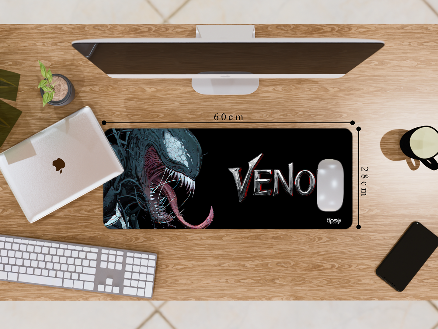 "Venom- Marvel Comic" Gaming Mousepad Elevate Your Gaming Experience