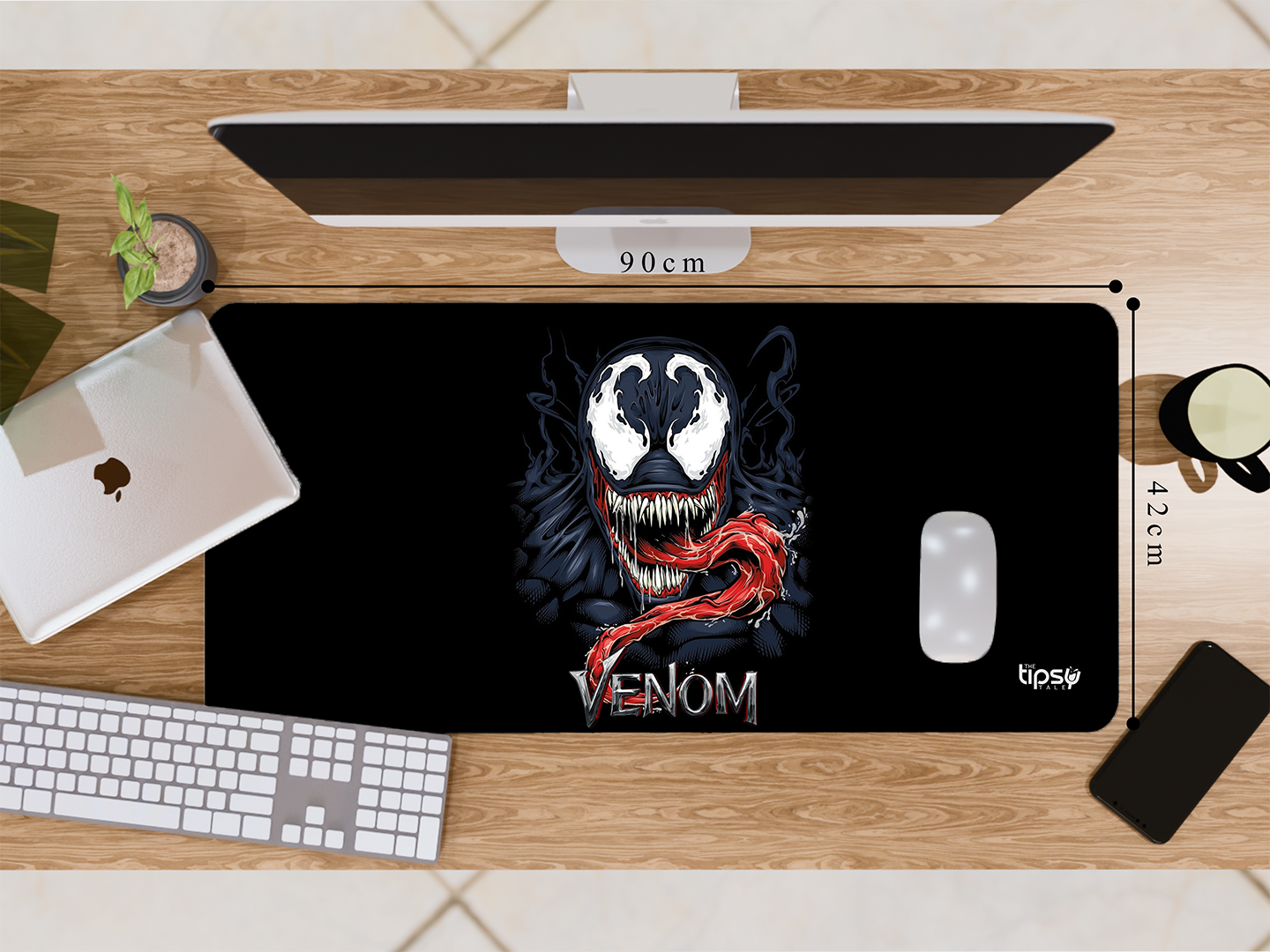 "VENOM TRANSFORMATION" Gaming Mousepad – Elevate Your Gaming Experience