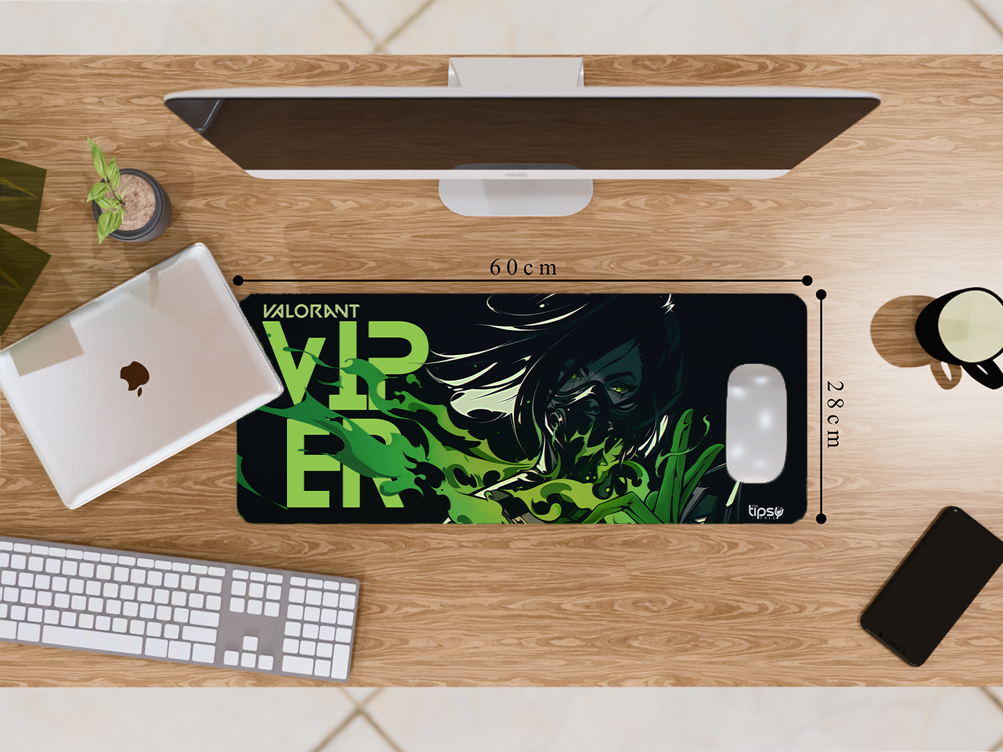 "VIPER" Gaming Mousepad Elevate Your Gaming Experience