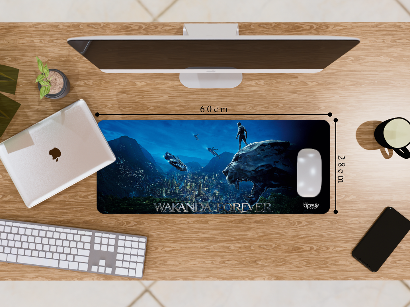 "WAKANDA FOREVER" Gaming Mousepad – Elevate Your Gaming Experience