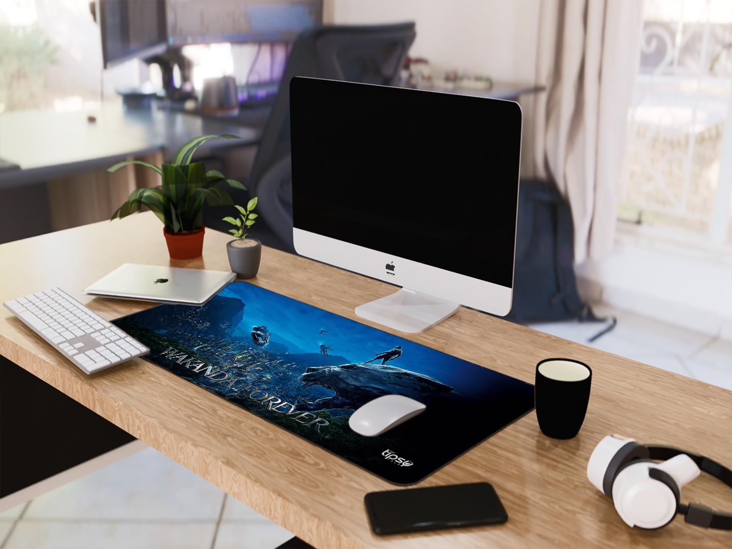 "WAKANDA FOREVER" Gaming Mousepad – Elevate Your Gaming Experience