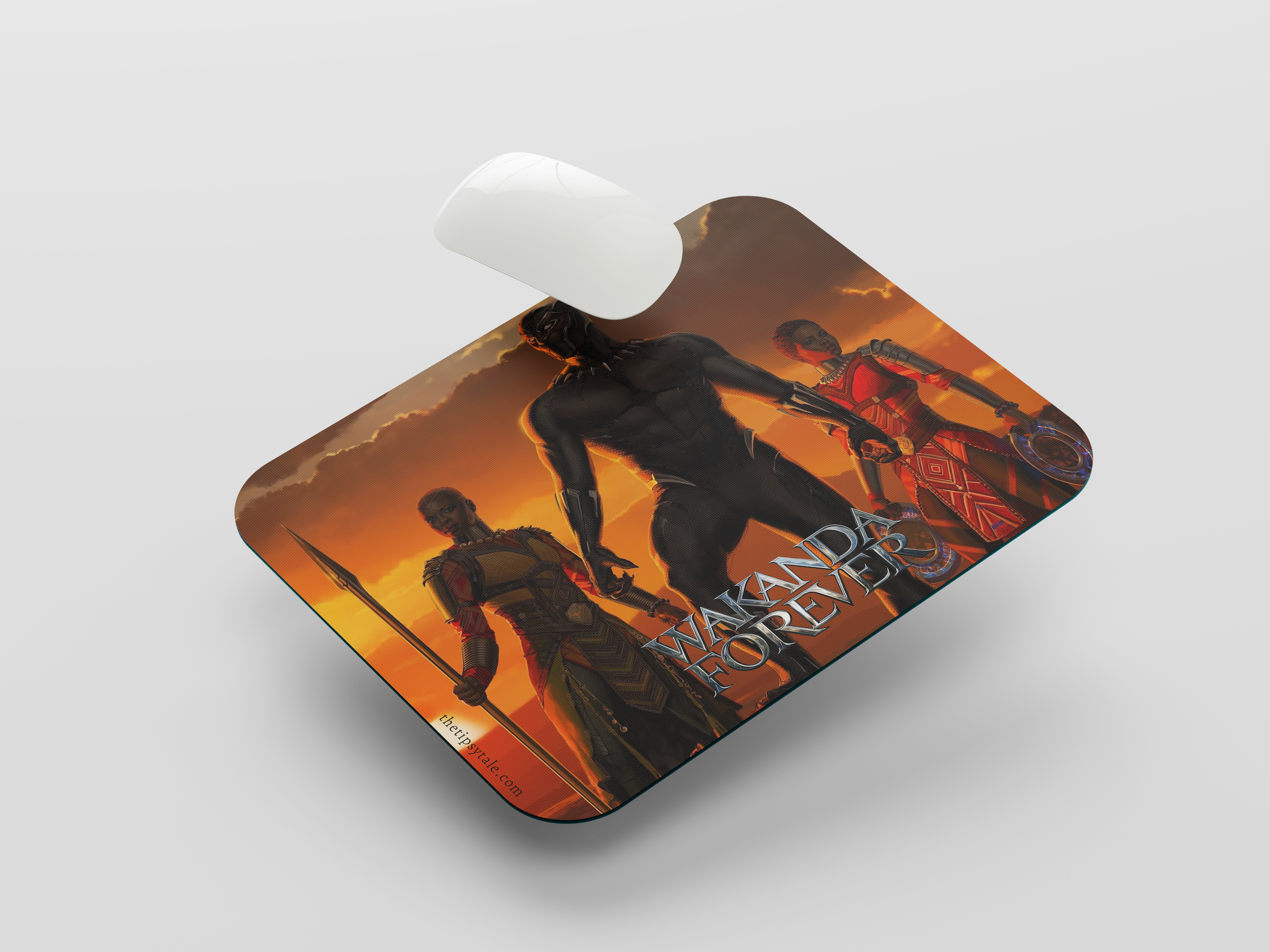 "BLACK PANTHER-War Time" Mousepad Enhance Your Workspace with Style