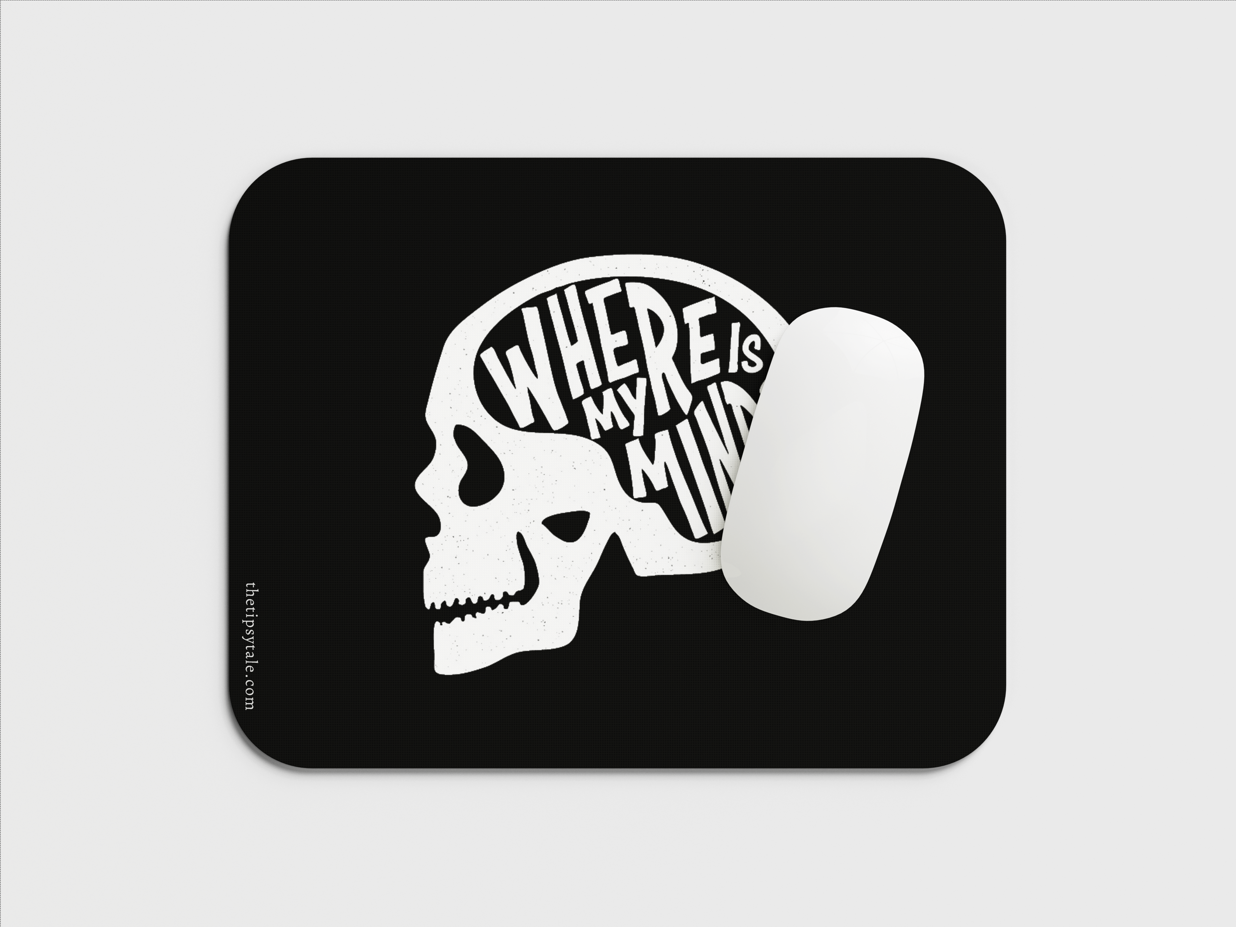 "WHERE IS MY MIND" Mousepad Enhance Your Workspace with Style