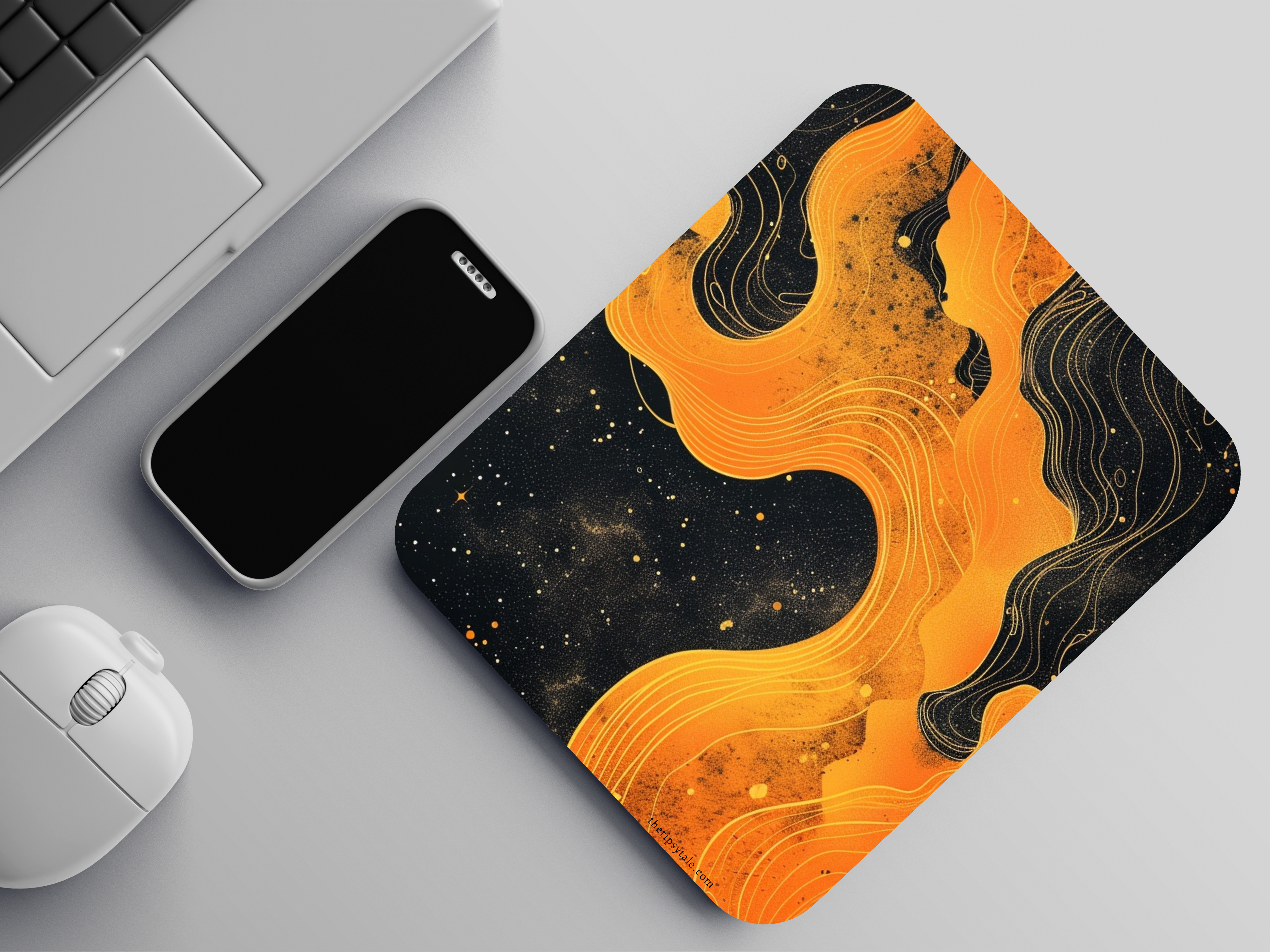 "SPACE" Mousepad Enhance Your Workspace with Style