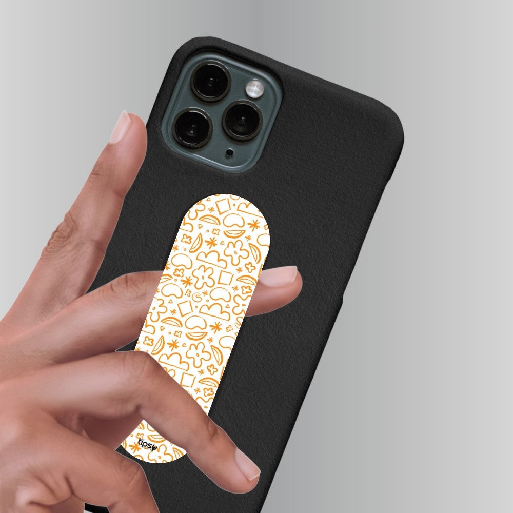 "Abstract" Phone Grip Slider Anti-Slip Stand and Holder