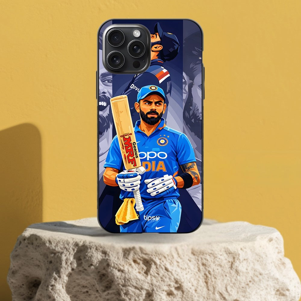 "MASTER BLASTER VIRAT KOHLI CRICKET FANDOM" -Mobile Covers Shock Resistant, Slim & Stylish Cases