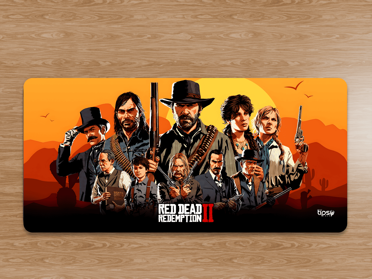 "RED DEAD REDEMPTION II" Gaming Mousepad Elevate Your Gaming Experience