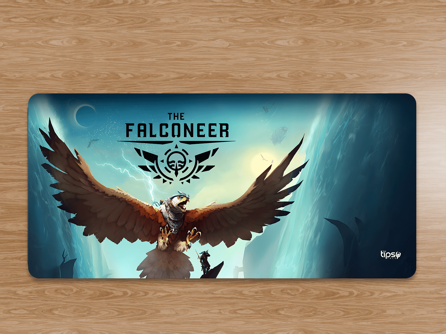 "THE FALCONEER" Gaming Mousepad Elevate Your Gaming Experience