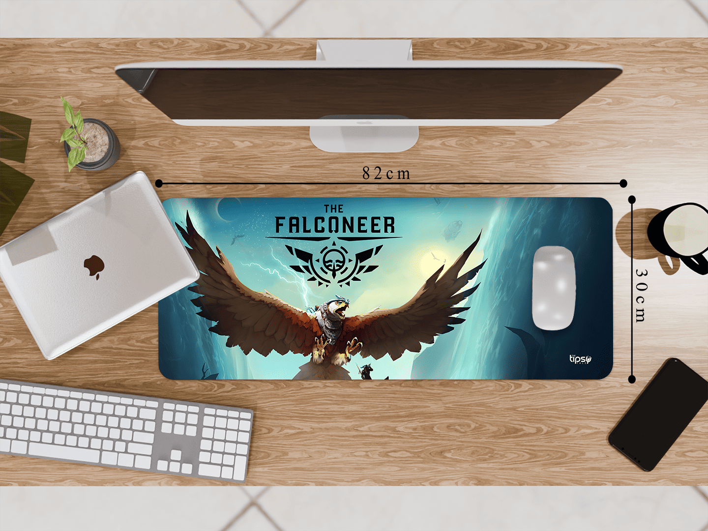 "THE FALCONEER" Gaming Mousepad Elevate Your Gaming Experience